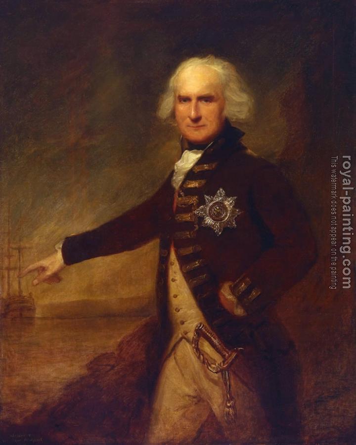 Lemuel Francis Abbott : Admiral Alexander Hood, 1727-1814, 1st Viscount Bridport